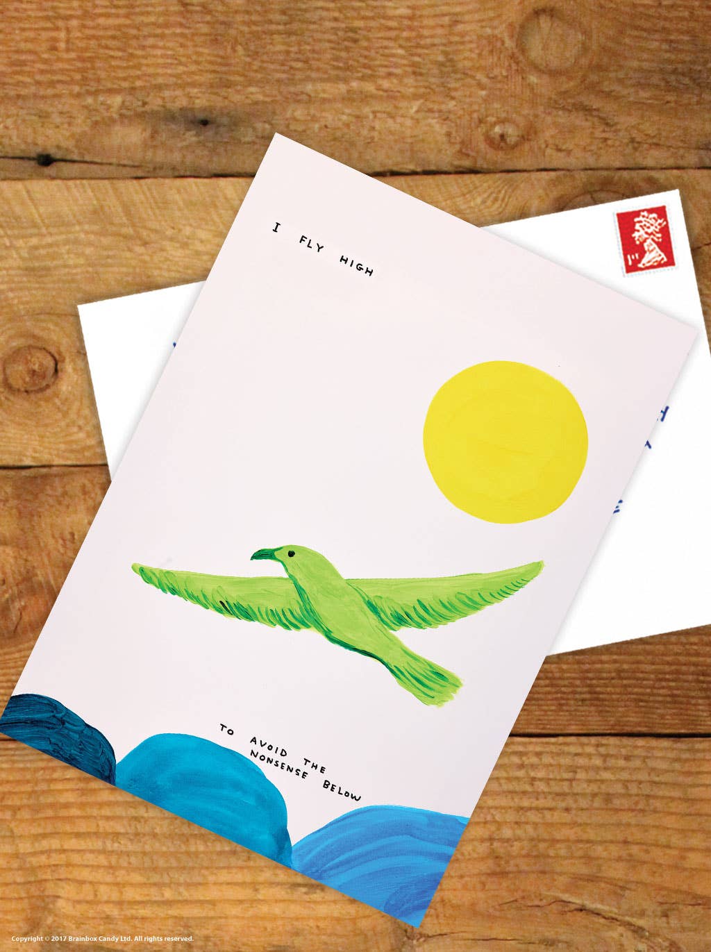 I Fly High A6 Art Poscard