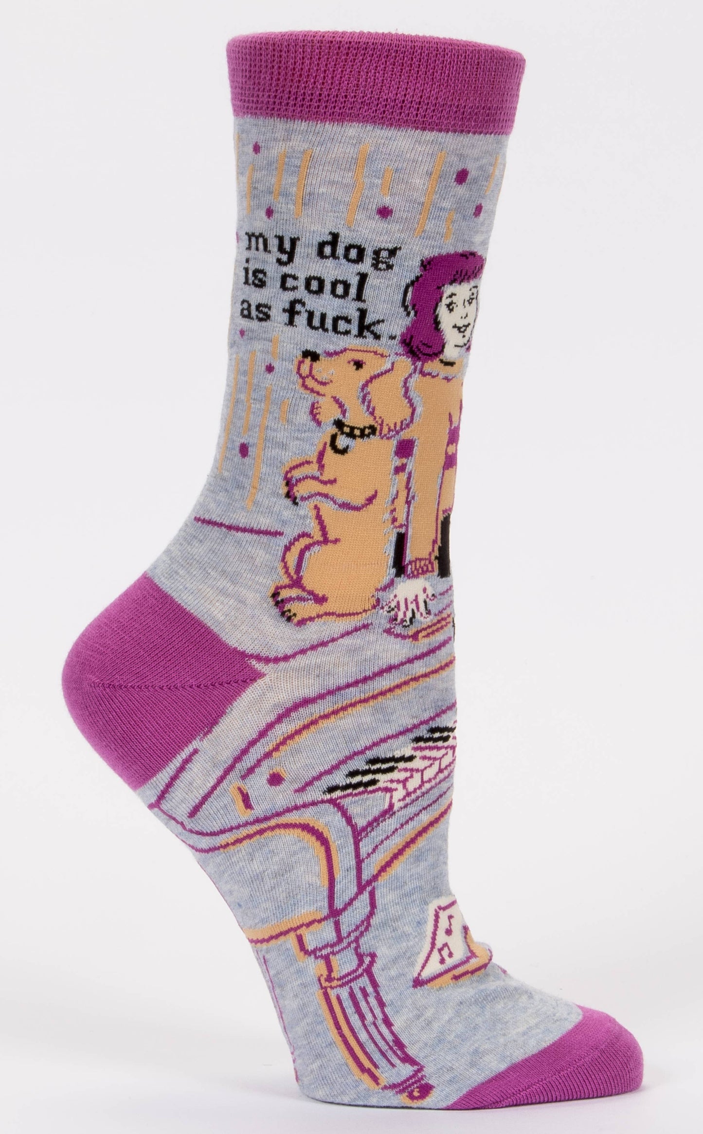 My Dog Is Cool As Fuck Women's Socks