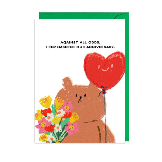 ANNIVERSARY AGAINST ODDS Card
