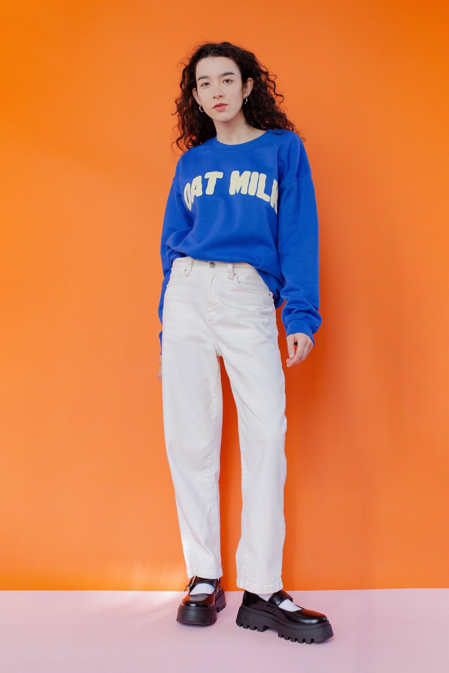 The Oat Milk Oversized Sweatshirt by Limpet Store