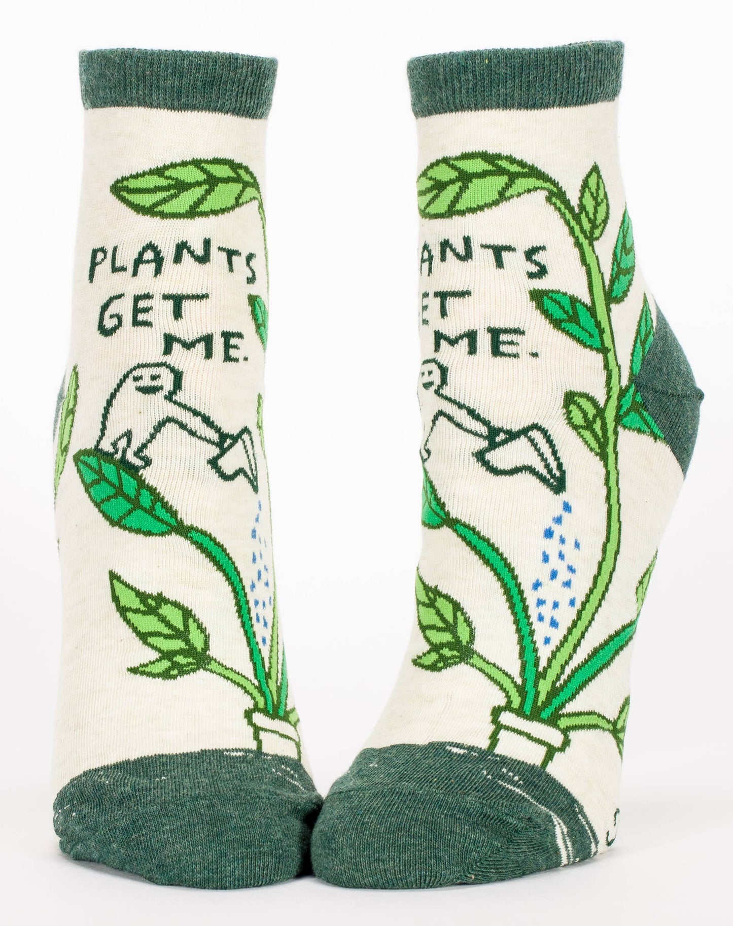 Plants Get Me Ankle Socks by Blue Q