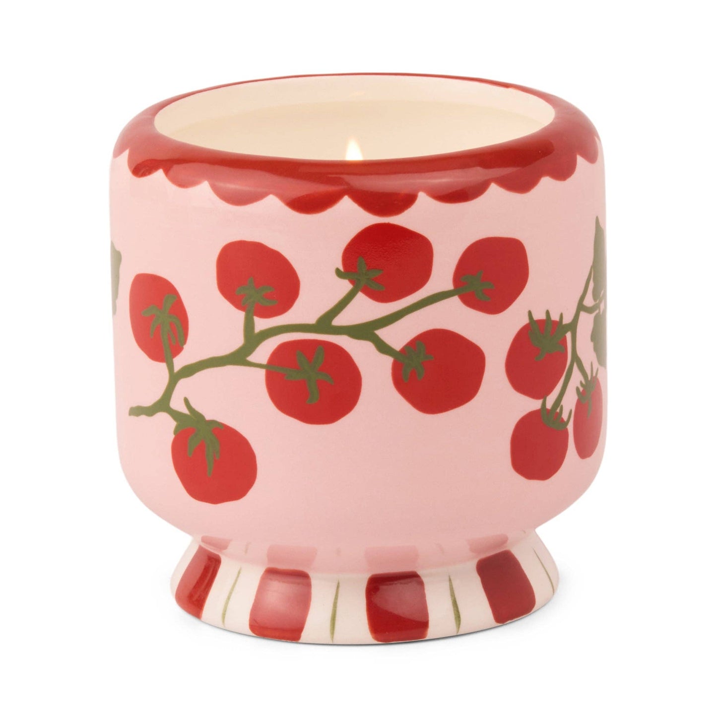 A Dopo Tomato Vine Ceramic Candle - Heirloom Tomato