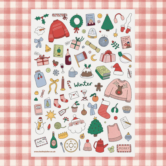 Winter Sticker Sheet