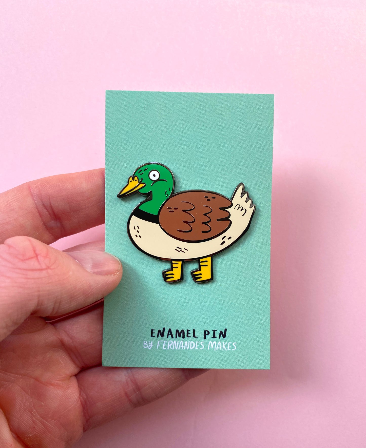 Duck Enamel Pin by Fernandes Makes