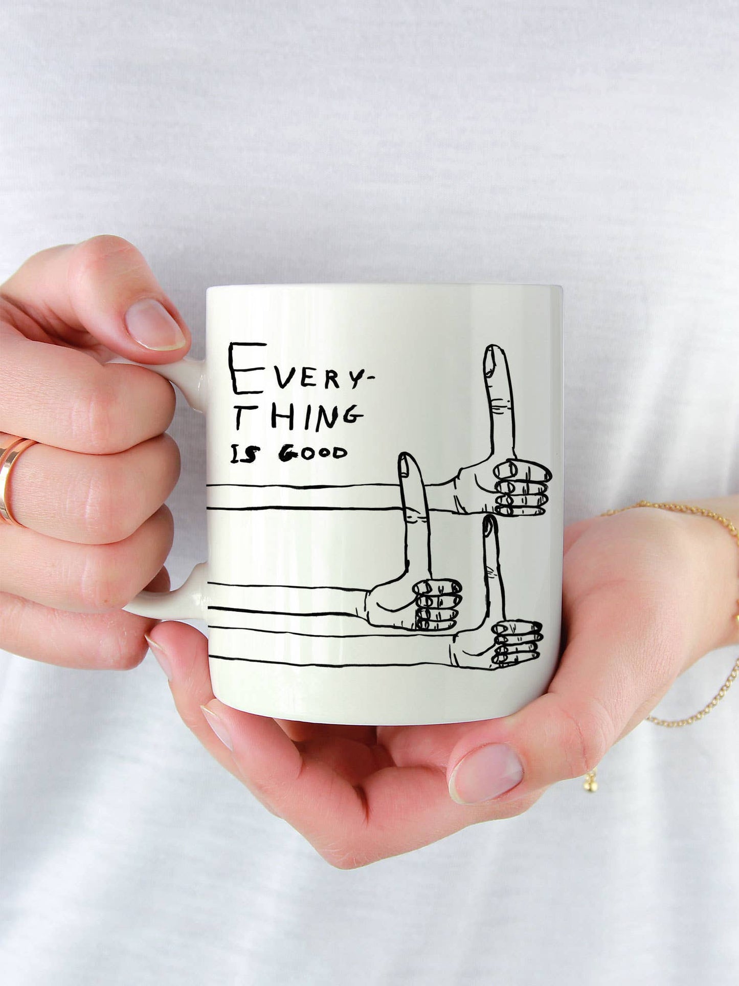 Everything Is Good - David Shrigley Mug