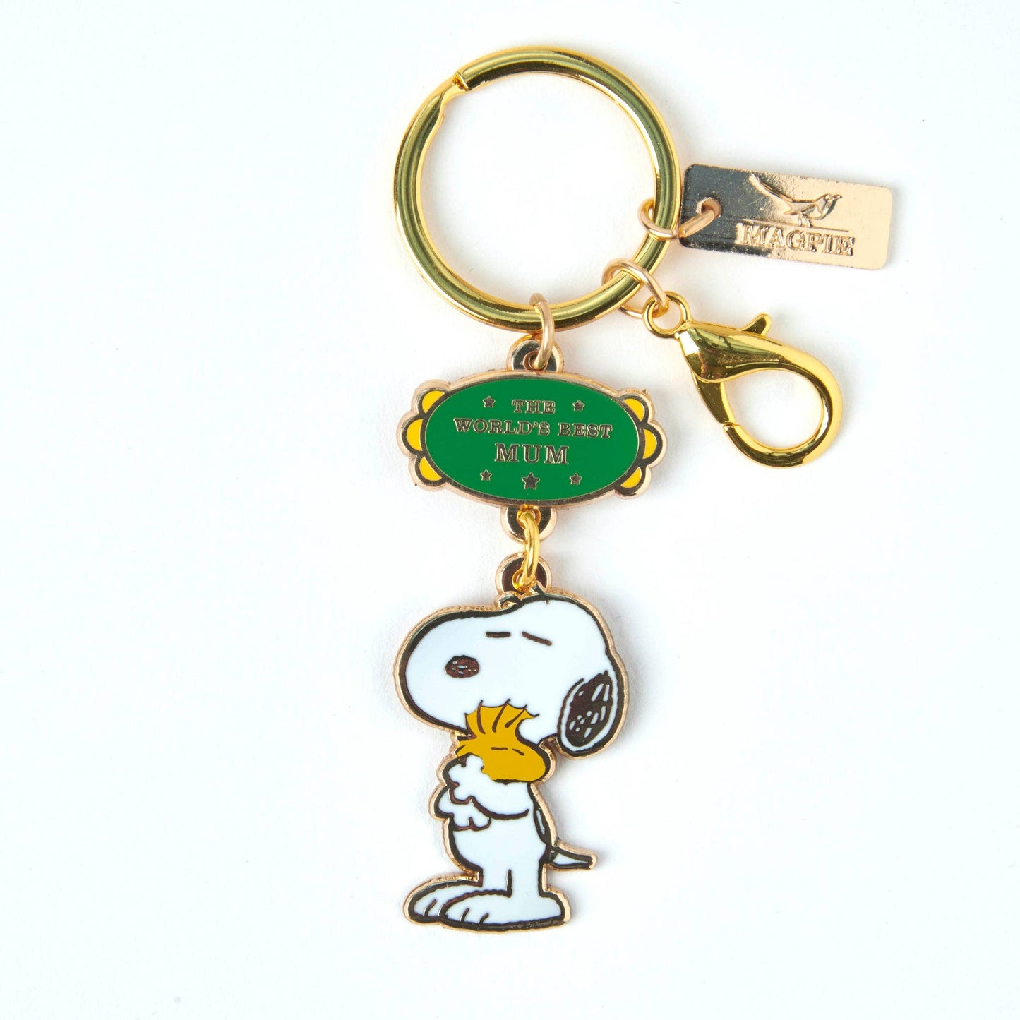 World's Best Mum Peanuts Keyring