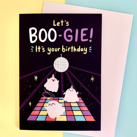 Boogie Card by Ellen Stubbings