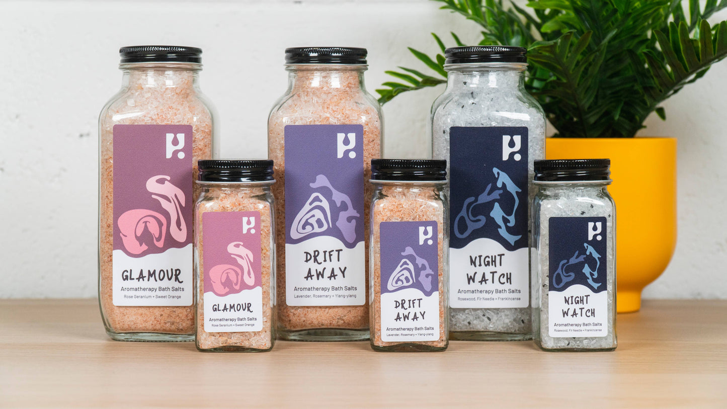 Night Watch Bath Salts glass 120g Mini