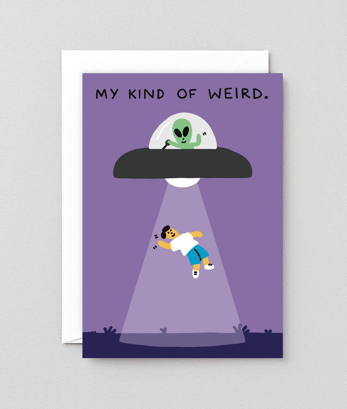 My Kind Of Weird Greetings Card