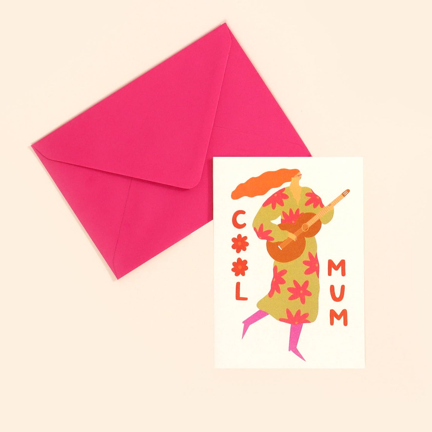 Cool Mum Greeting Card