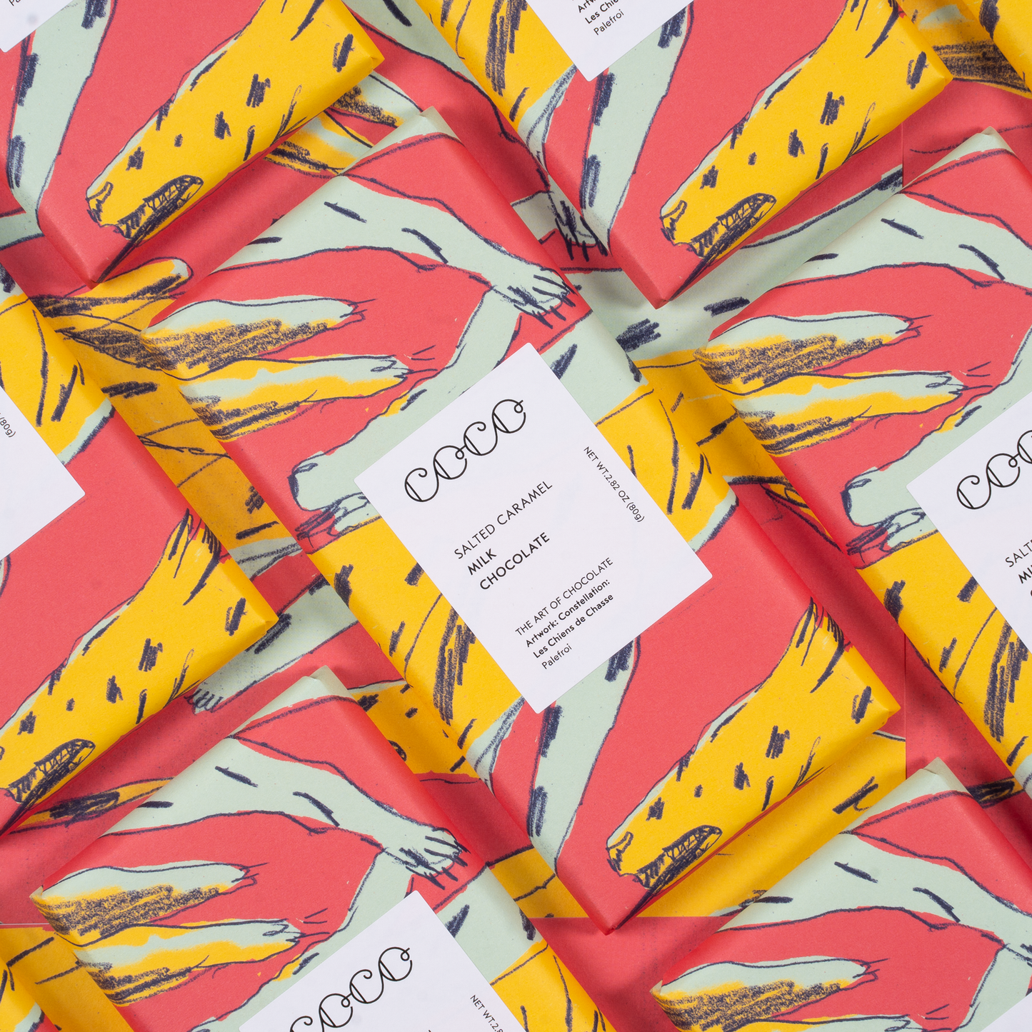 Salted Caramel Milk Chocolate Bar 80g