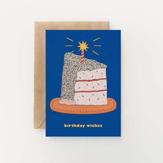 'Birthday Wishes' Greetings Card