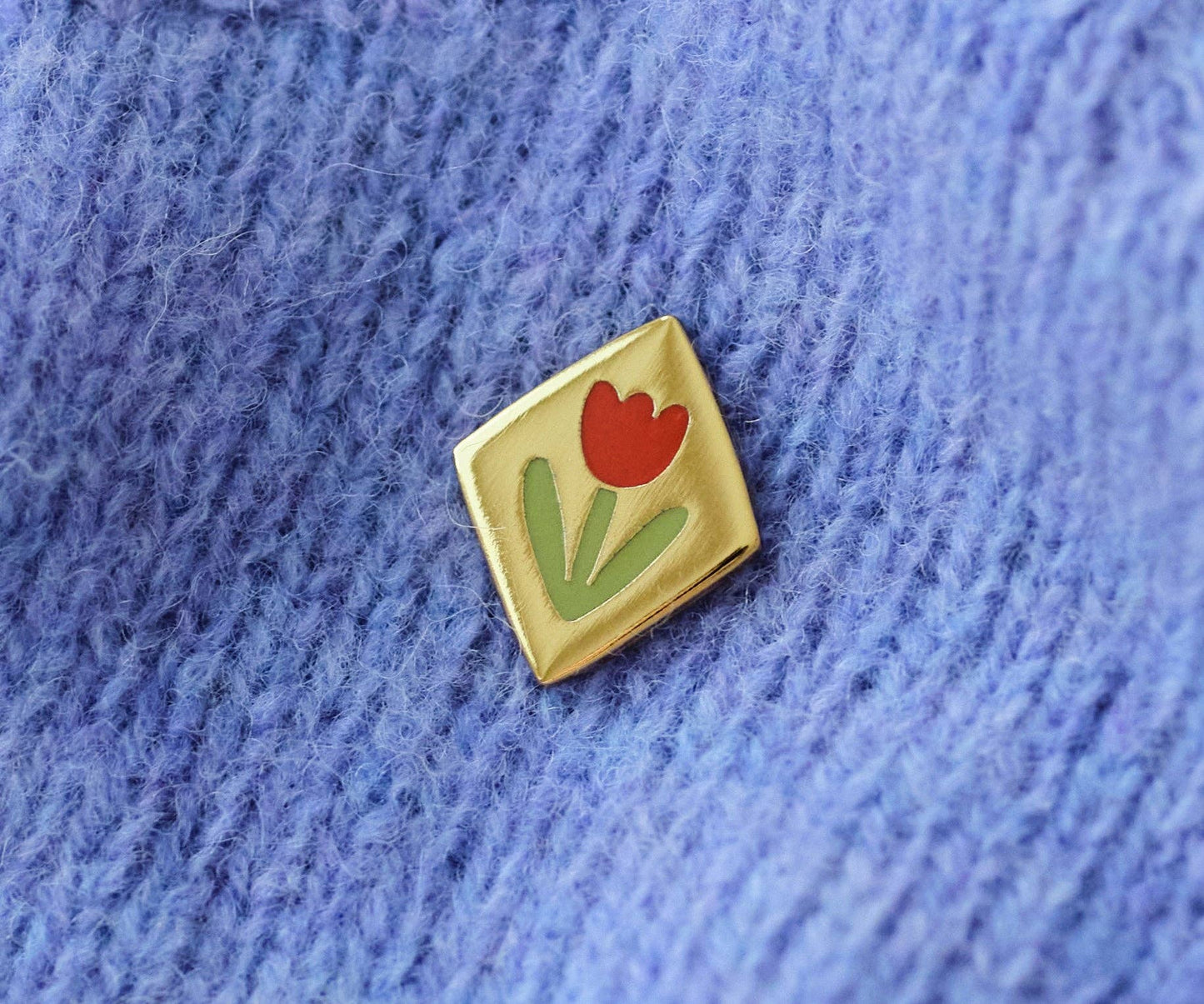Tulip Flower Enamel Pin