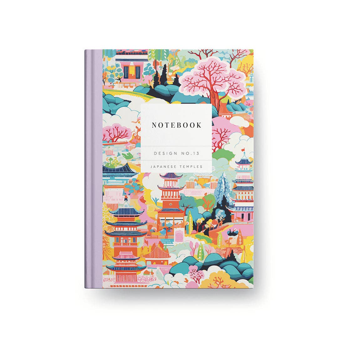 Kaleido No.13 Japanese Temples Hardback Notebook (10585)