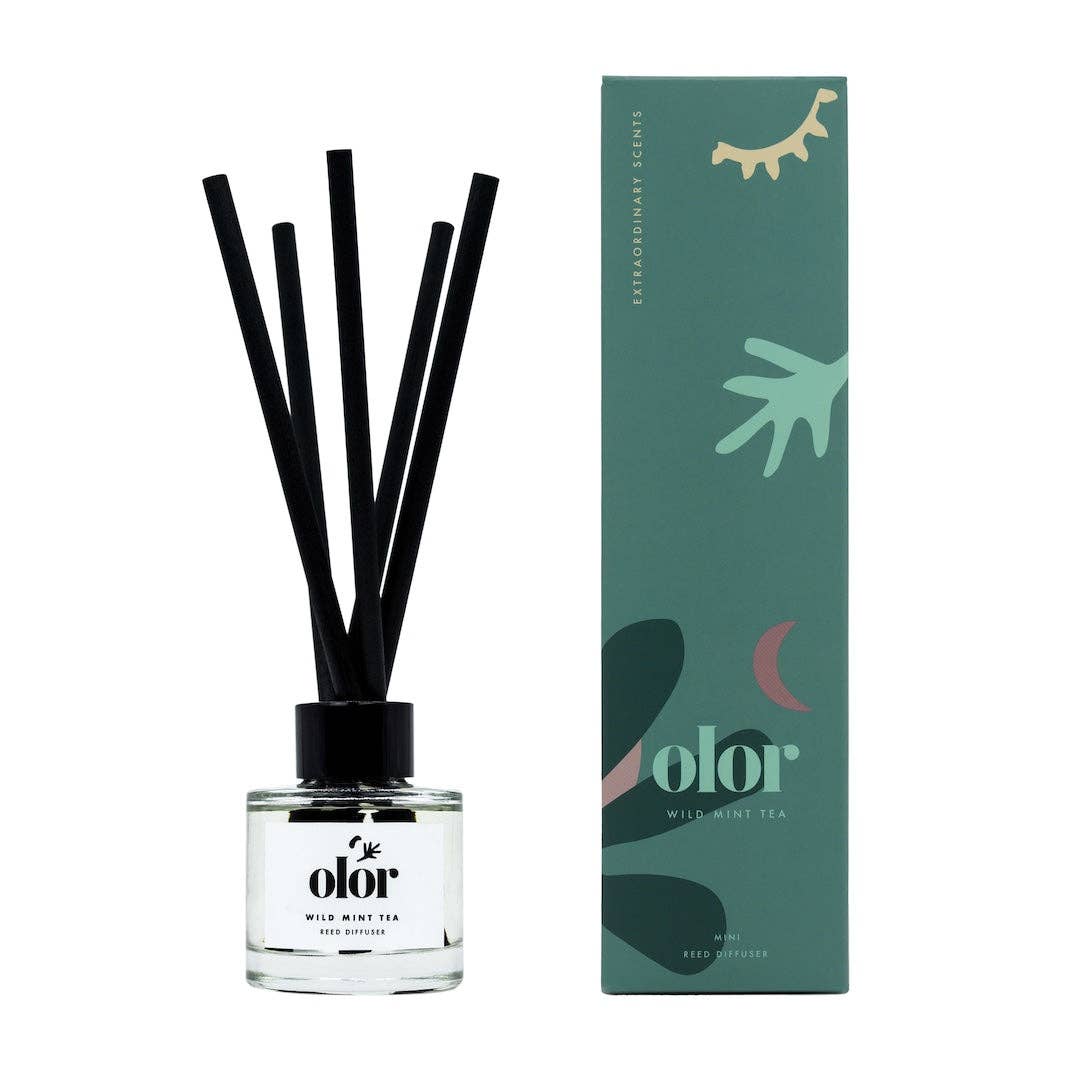 Wild Mint Tea Mini Reed Diffuser