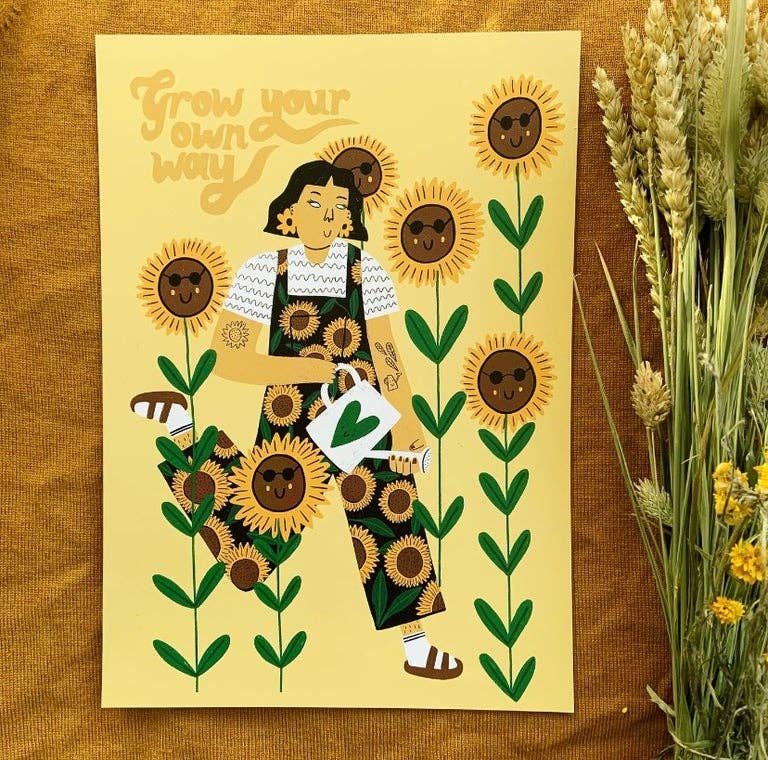 Sunflower Grow Print