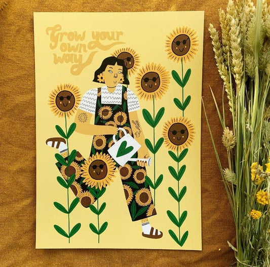 Sunflower Grow Print