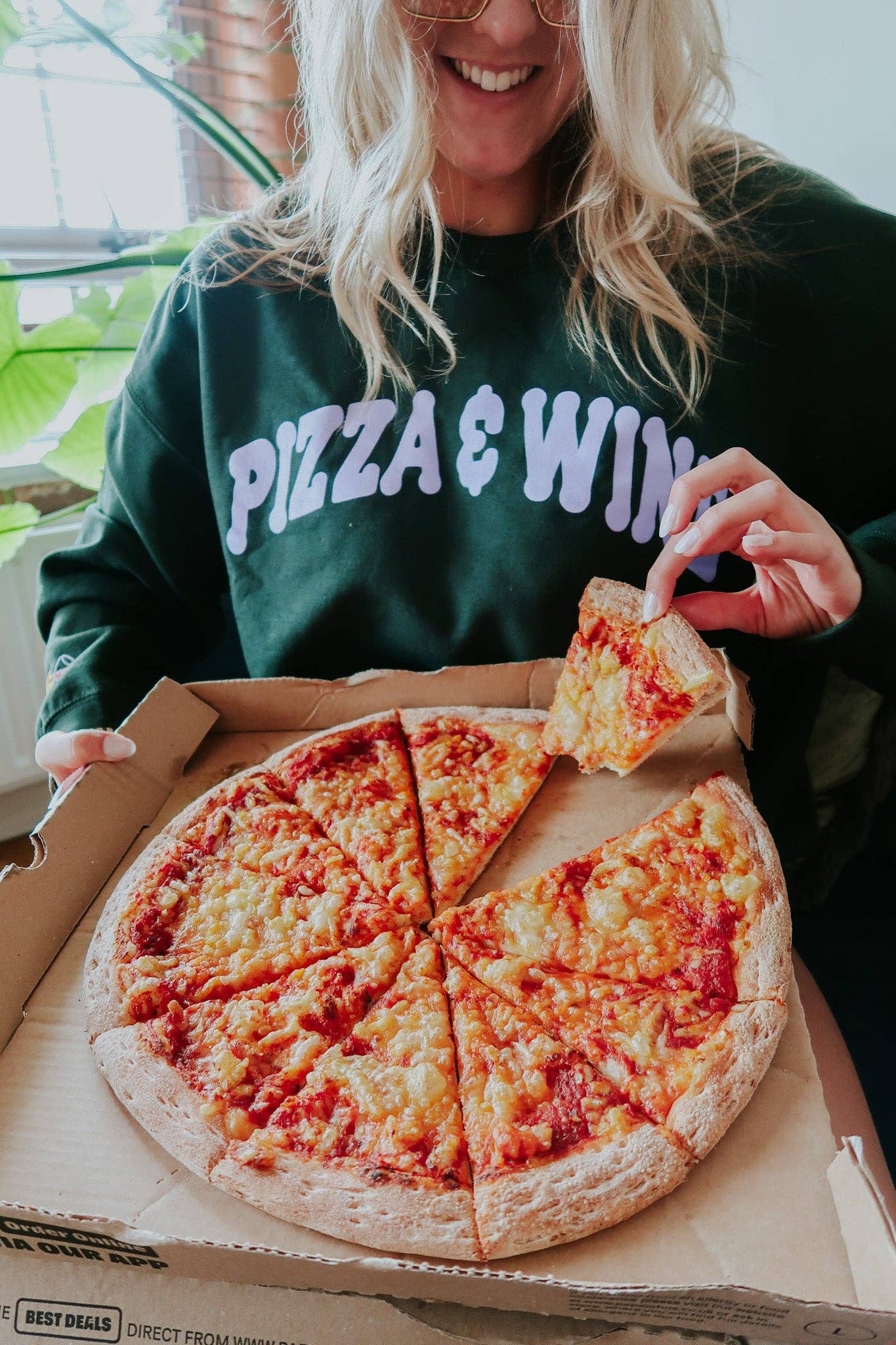 The Pizza & Wine Oversized Sweatshirt