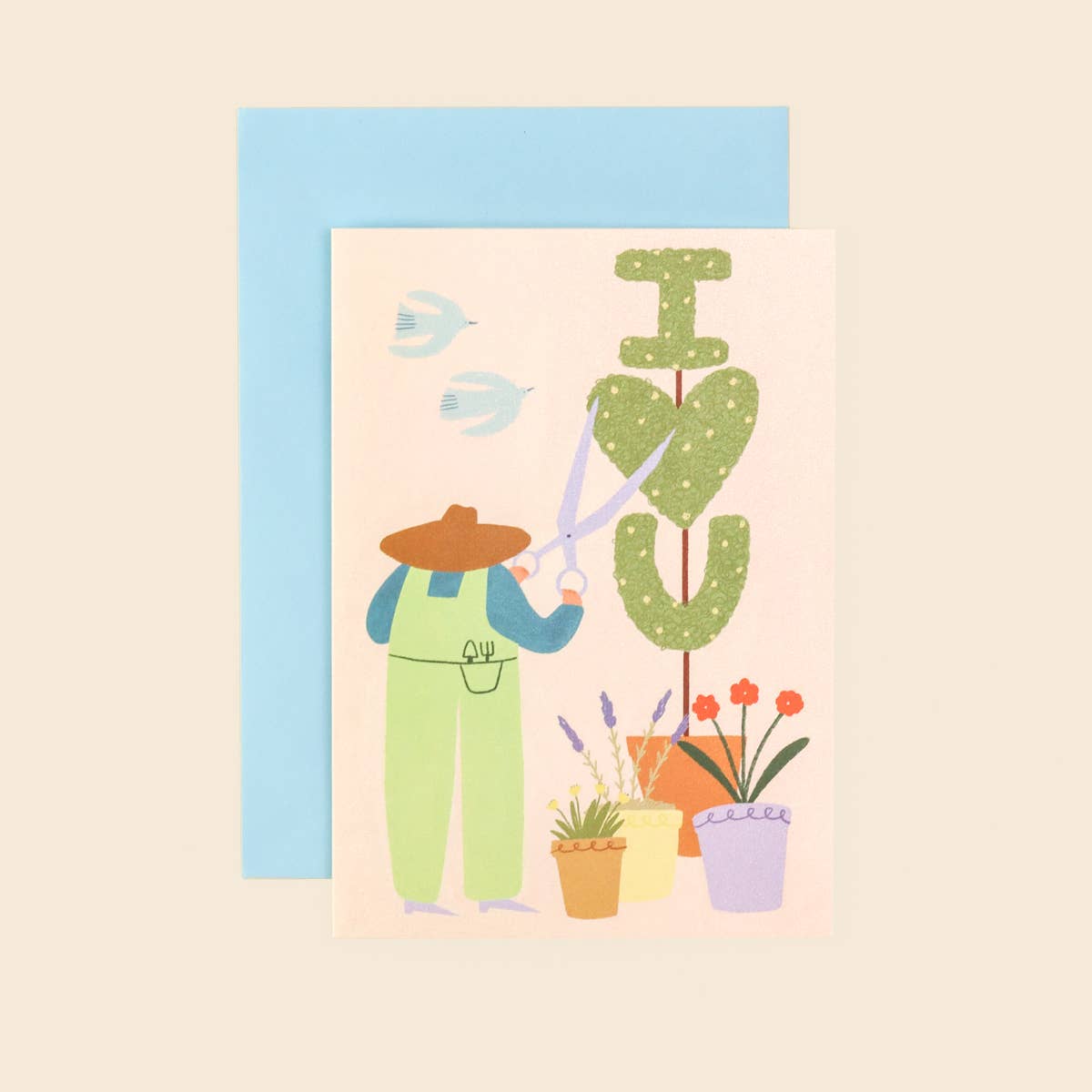 I Love You Gardener Greeting Card