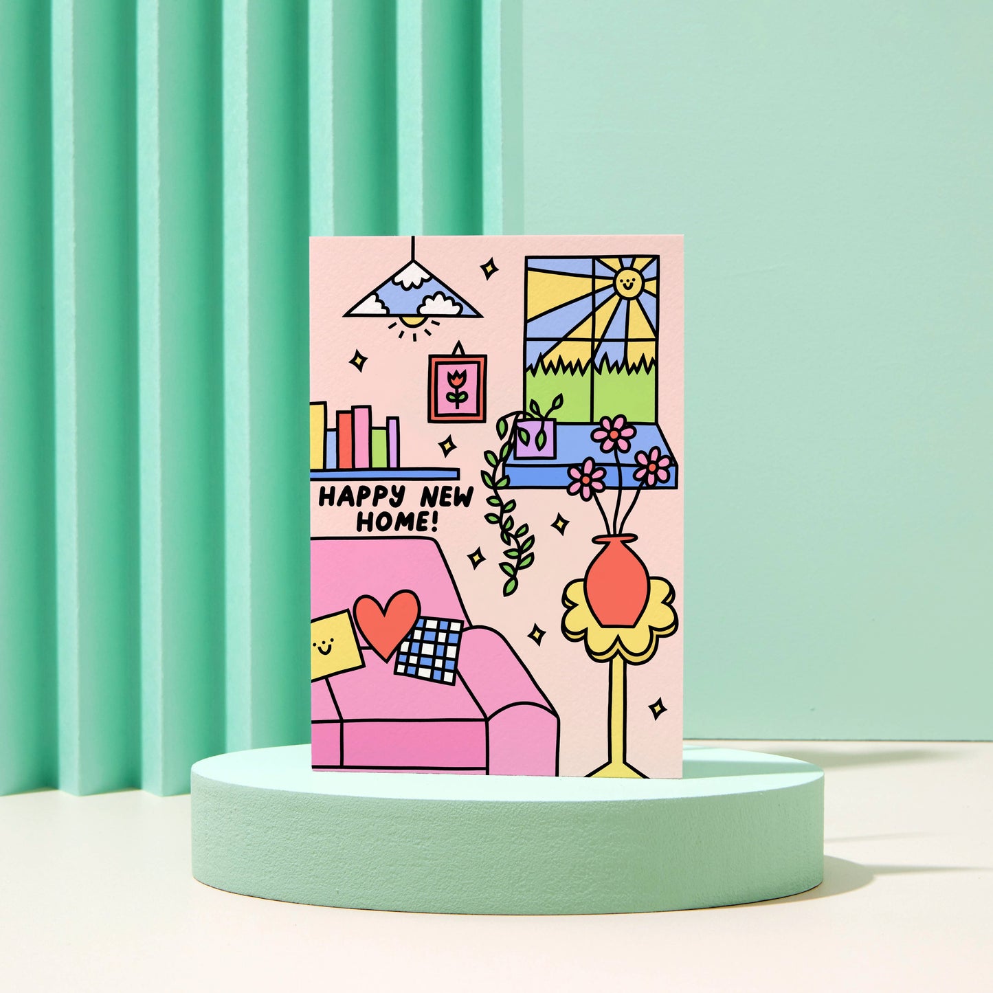 Happy New Home Greeting Card