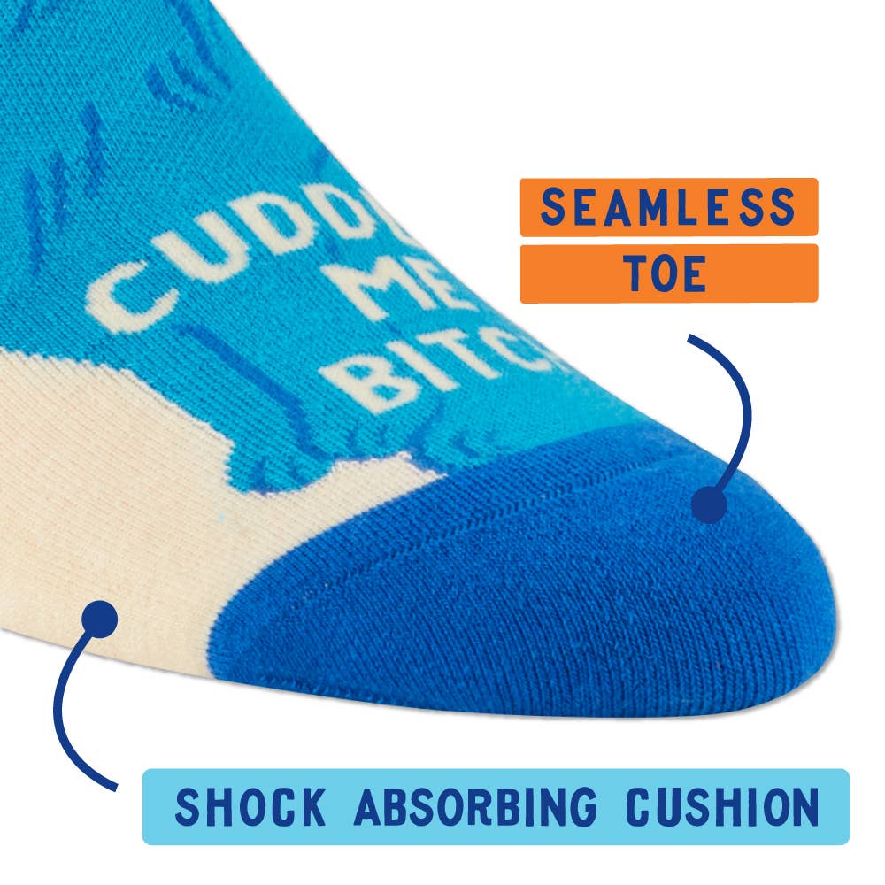 Cuddle Me Sneaker Socks S/M