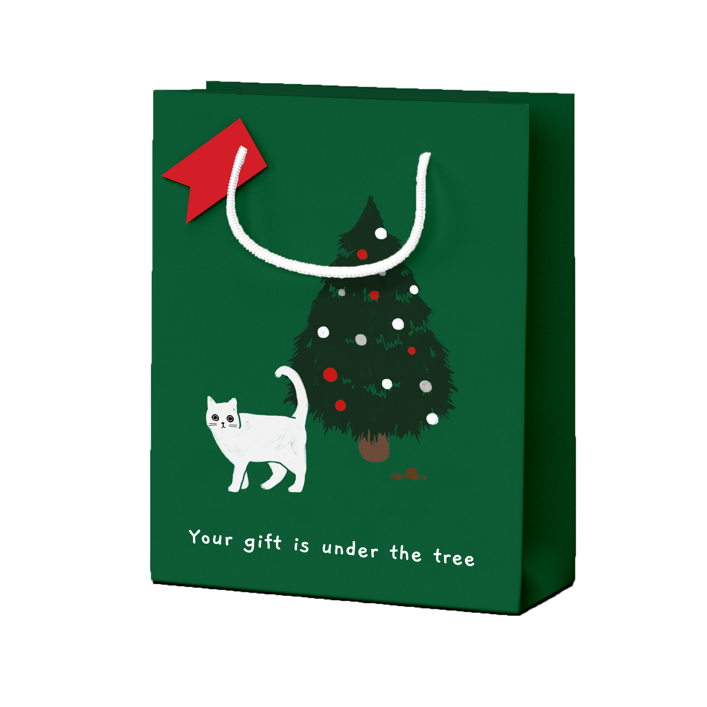 Gift Is Under The Tree Large Gift Bag (8121)