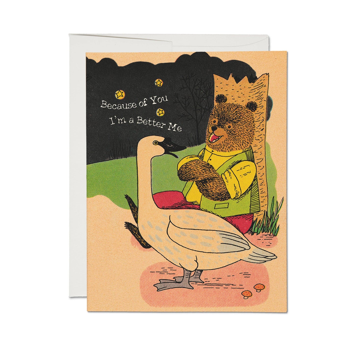 You and Me Richard Scarry greeting card
