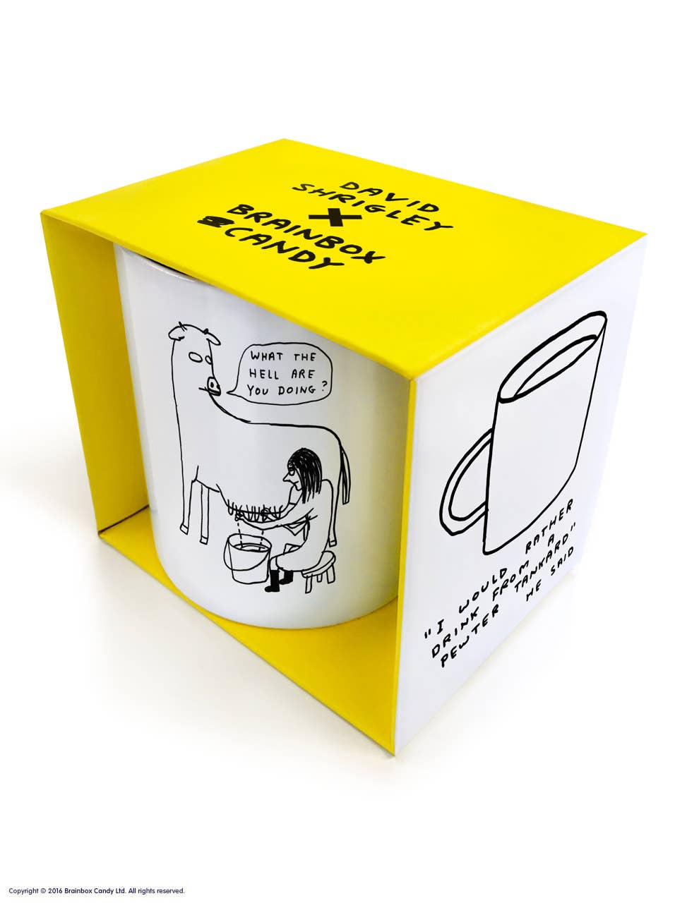 Hell Cow - David Shrigley Mug