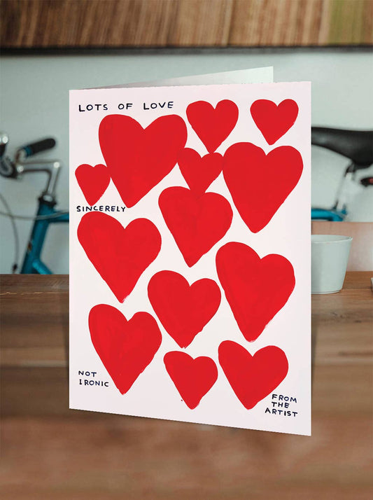 Lots Of Love Greeting Card