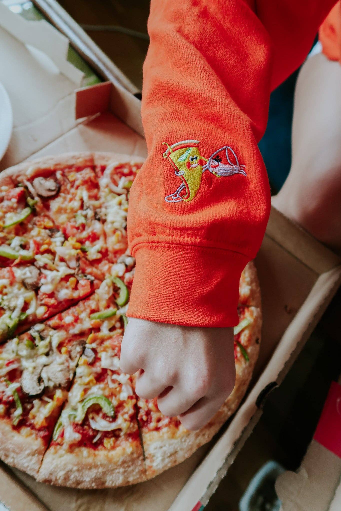 The Pizza & Wine Oversized Sweatshirt