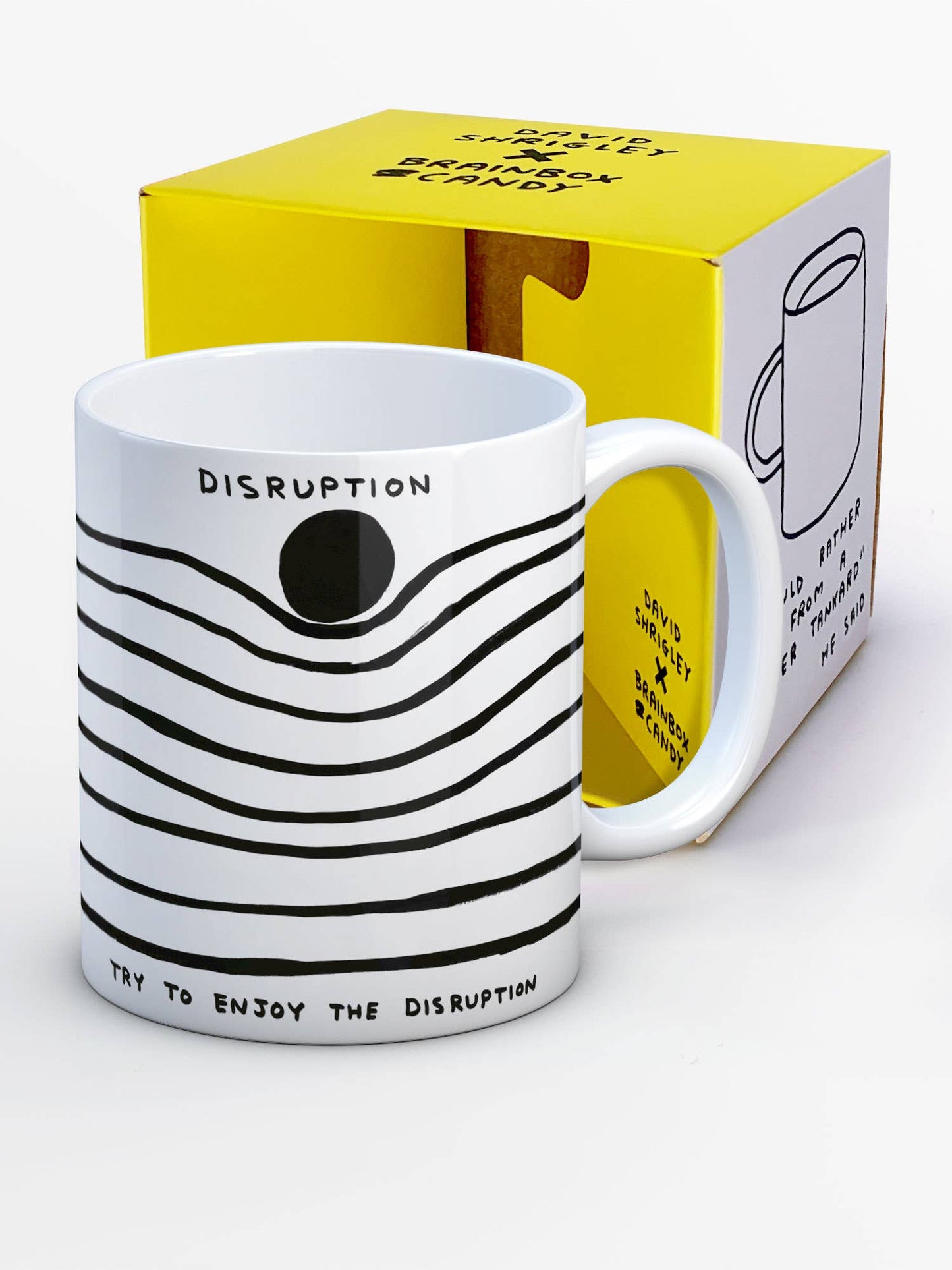 Disruption - David Shrigley Mug