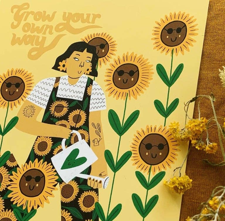 Sunflower Grow Print
