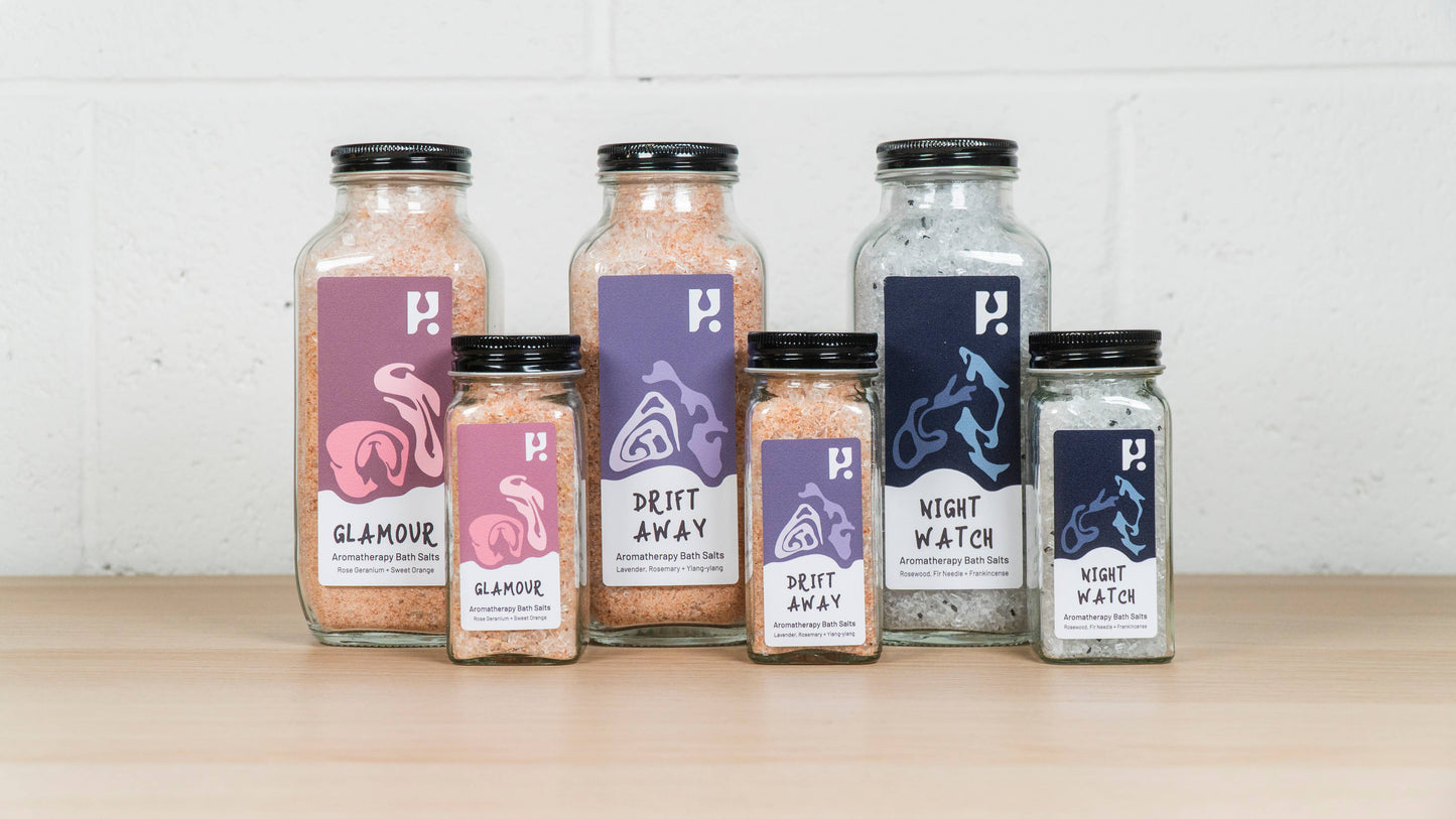 Glamour Bath Salts glass 500g