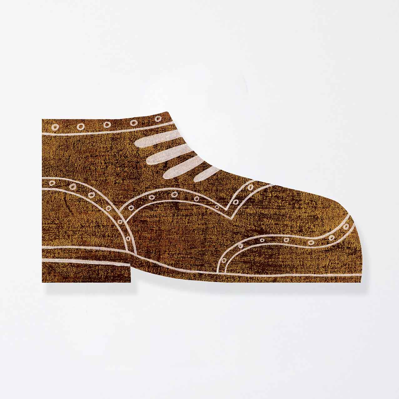 Shoe Shaped Greeting Card