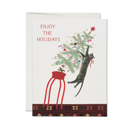 All Is Calm Festive Greeting Card