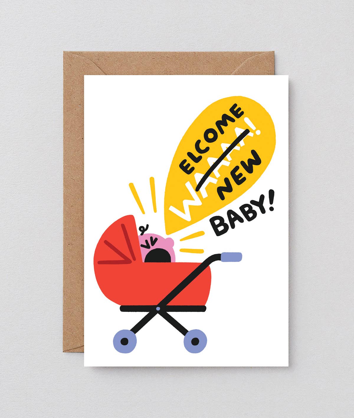 Welcome New Baby Greeting Card