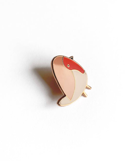 Robin Enamel Pin