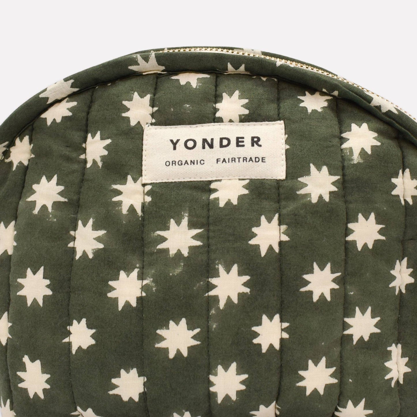 Fern / Quilted Zip Pouch | Cosmic