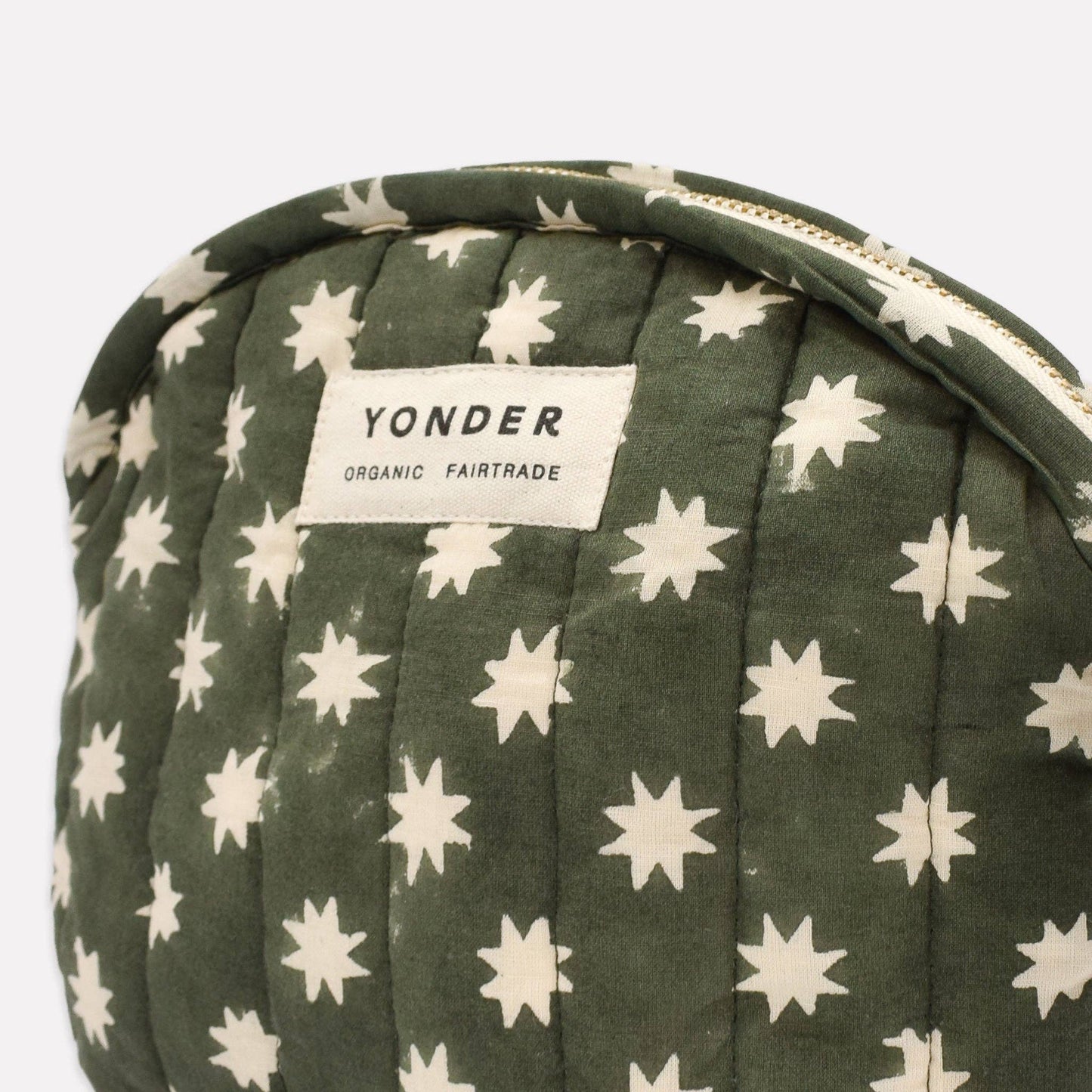 Fern / Quilted Zip Pouch | Cosmic
