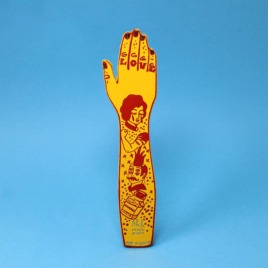 Tattooed Arm Bookmark