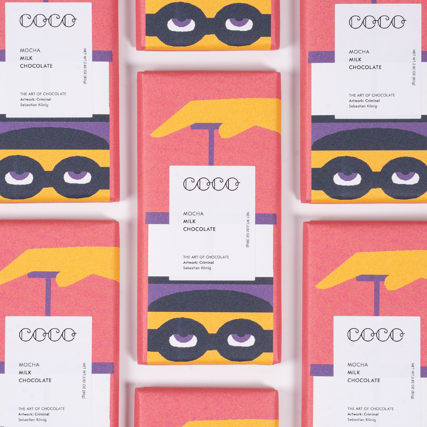 Mocha Milk Chocolate Bar 80g