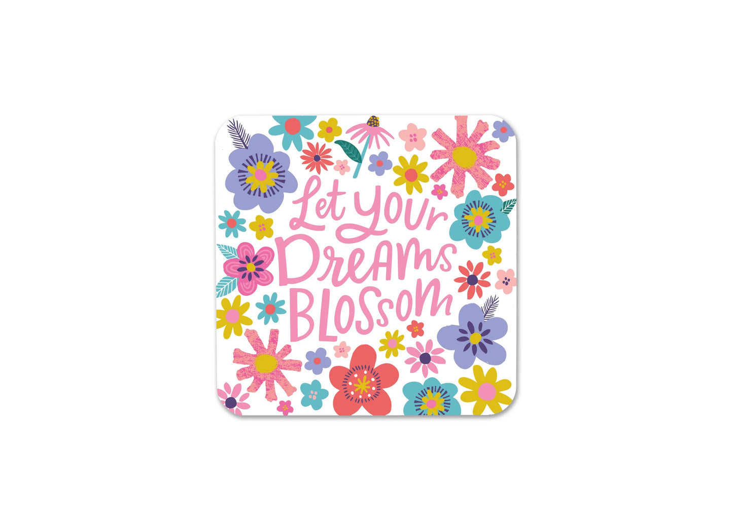 Dreams Blossom Coaster by Dotty Black