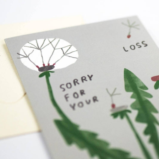 Sorry For Your Loss Greeting Card