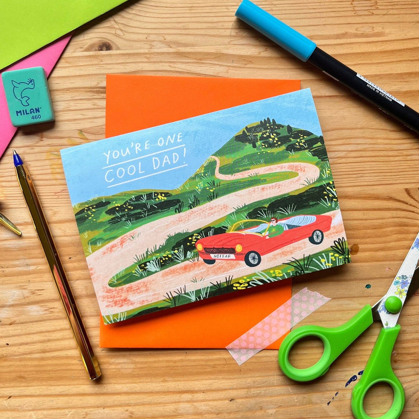 You're One Cool Dad Father's Day Greeting Card