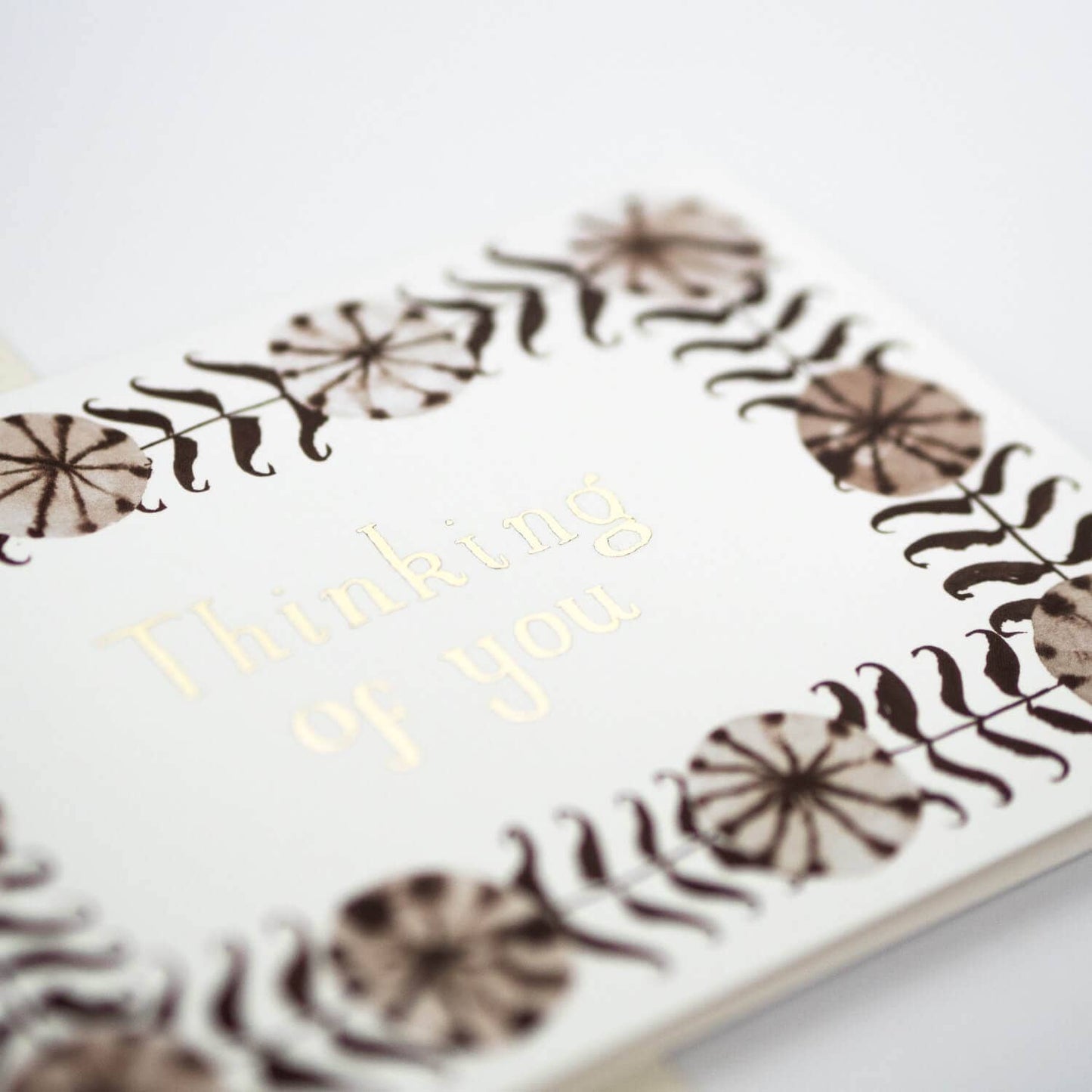 Thinking of You Foiled Greeting Card