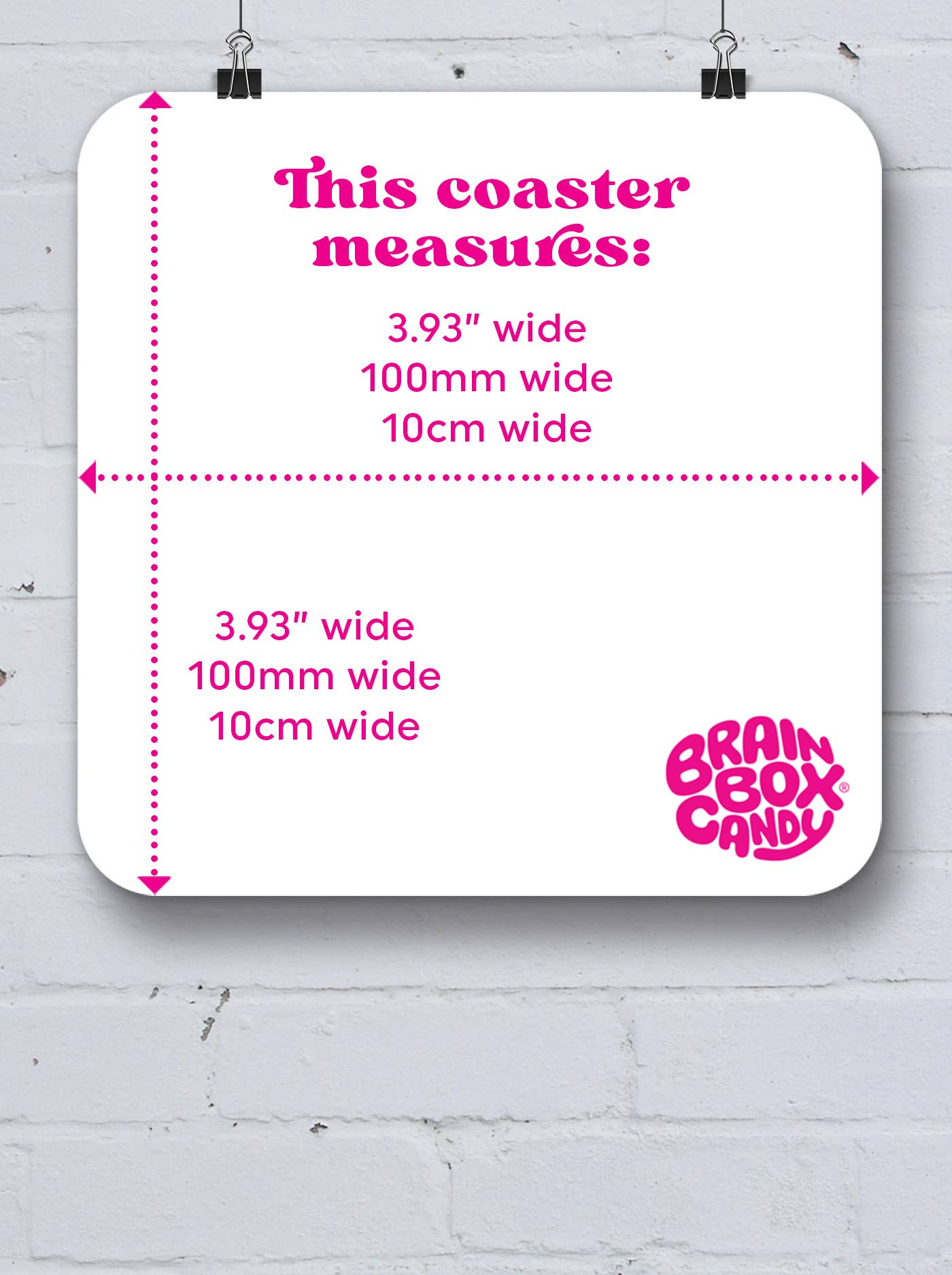 Everything Is Good Coaster by David Shrigley