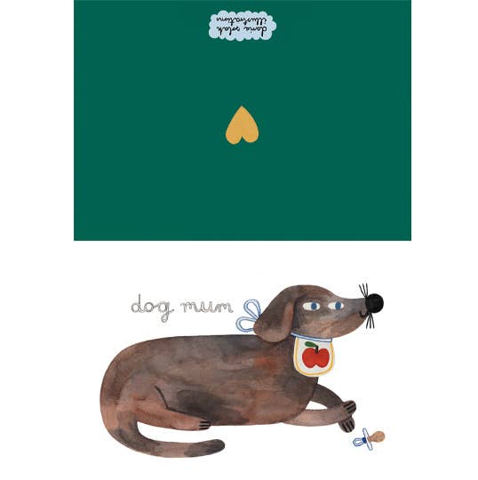 DOG MUM card