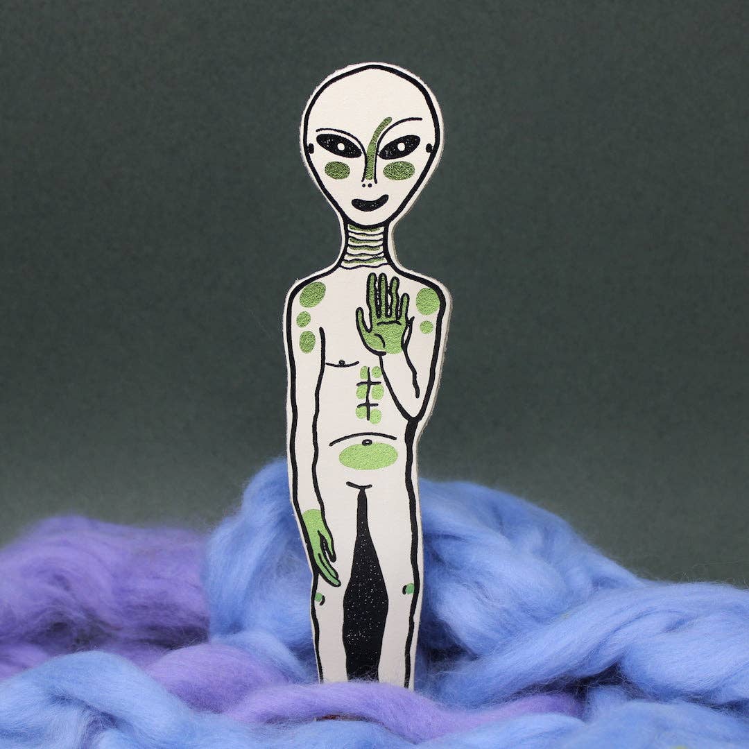 Alien Bookmark