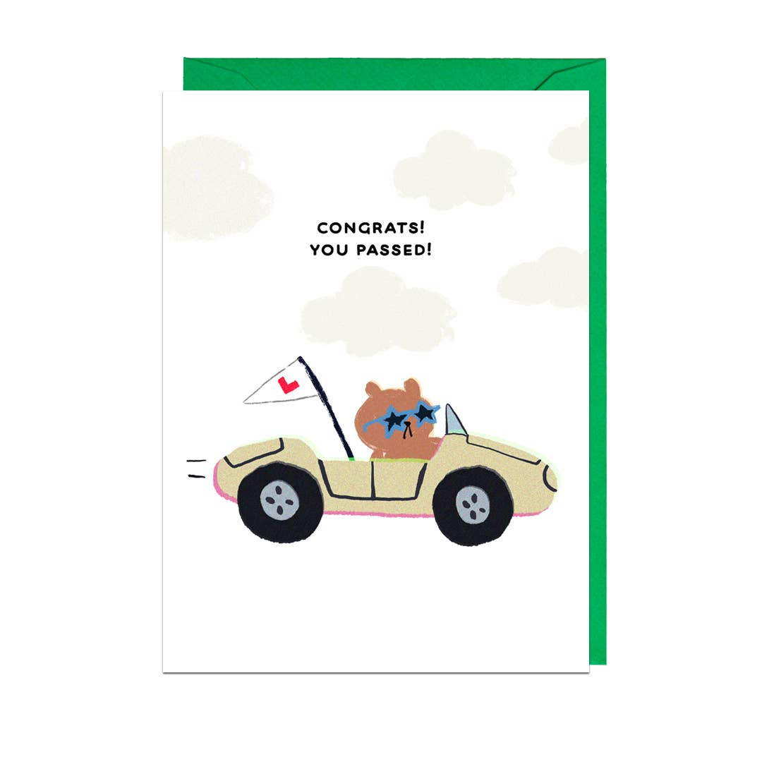 CONGRATS YOU PASSED Card