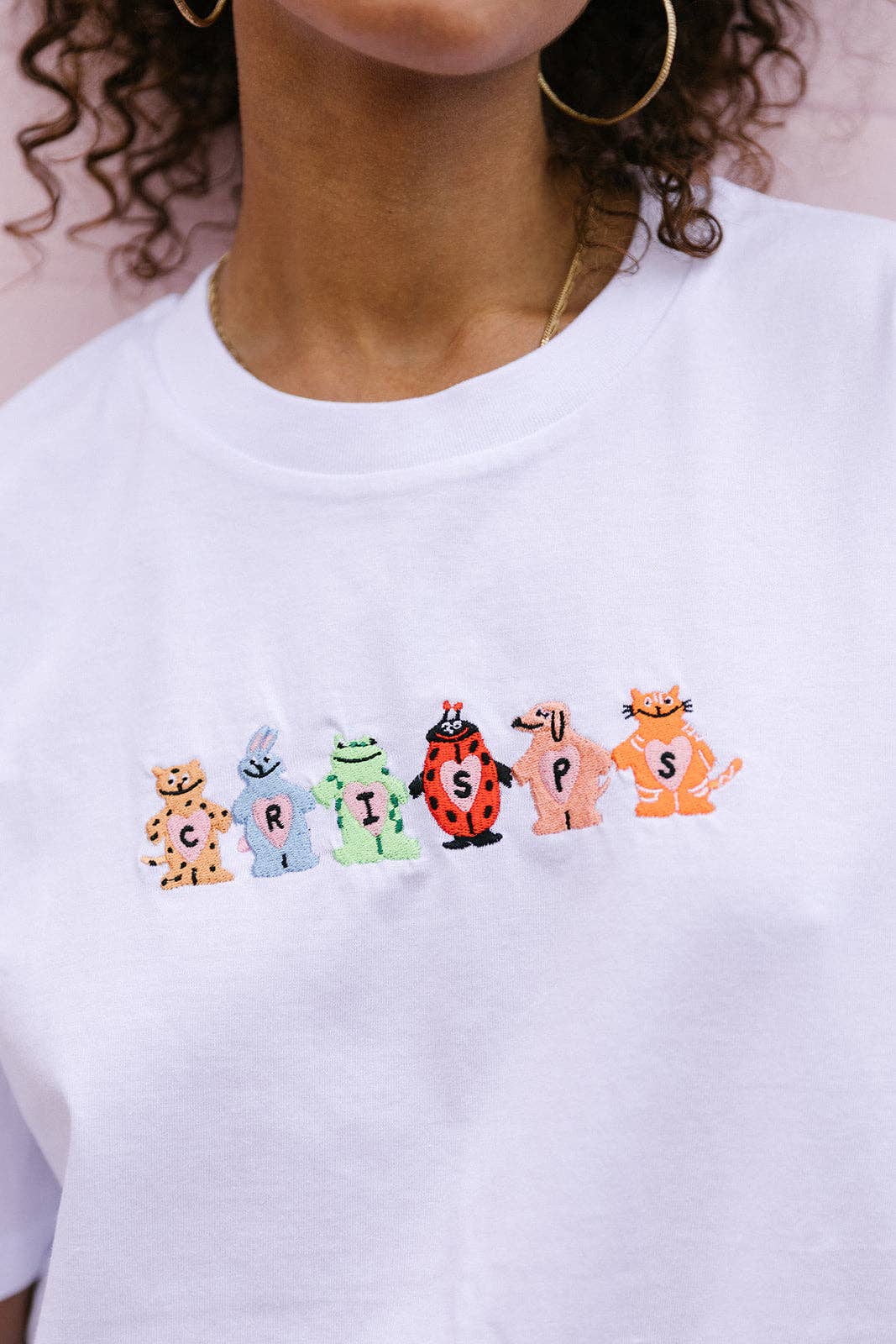 CRISPS Embroidered T-Shirt